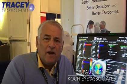 Paul Koch, M.D. discusses using the iTrace DLI in his practice