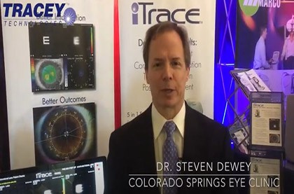 Steven Dewey, M.D. tells us how the iTrace DLI diagnosed his cataract